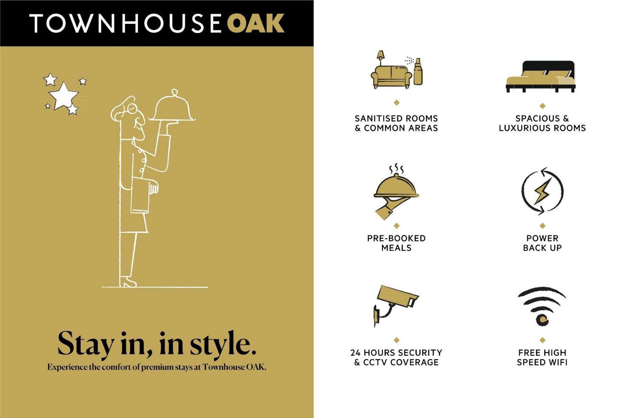Super Townhouse Oak Sr Hotel Wakad Pune Eksteriør billede
